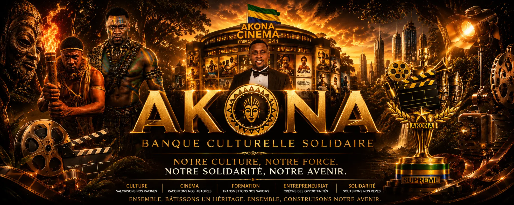 Le cinéma, mémoire vivante du Gabon
